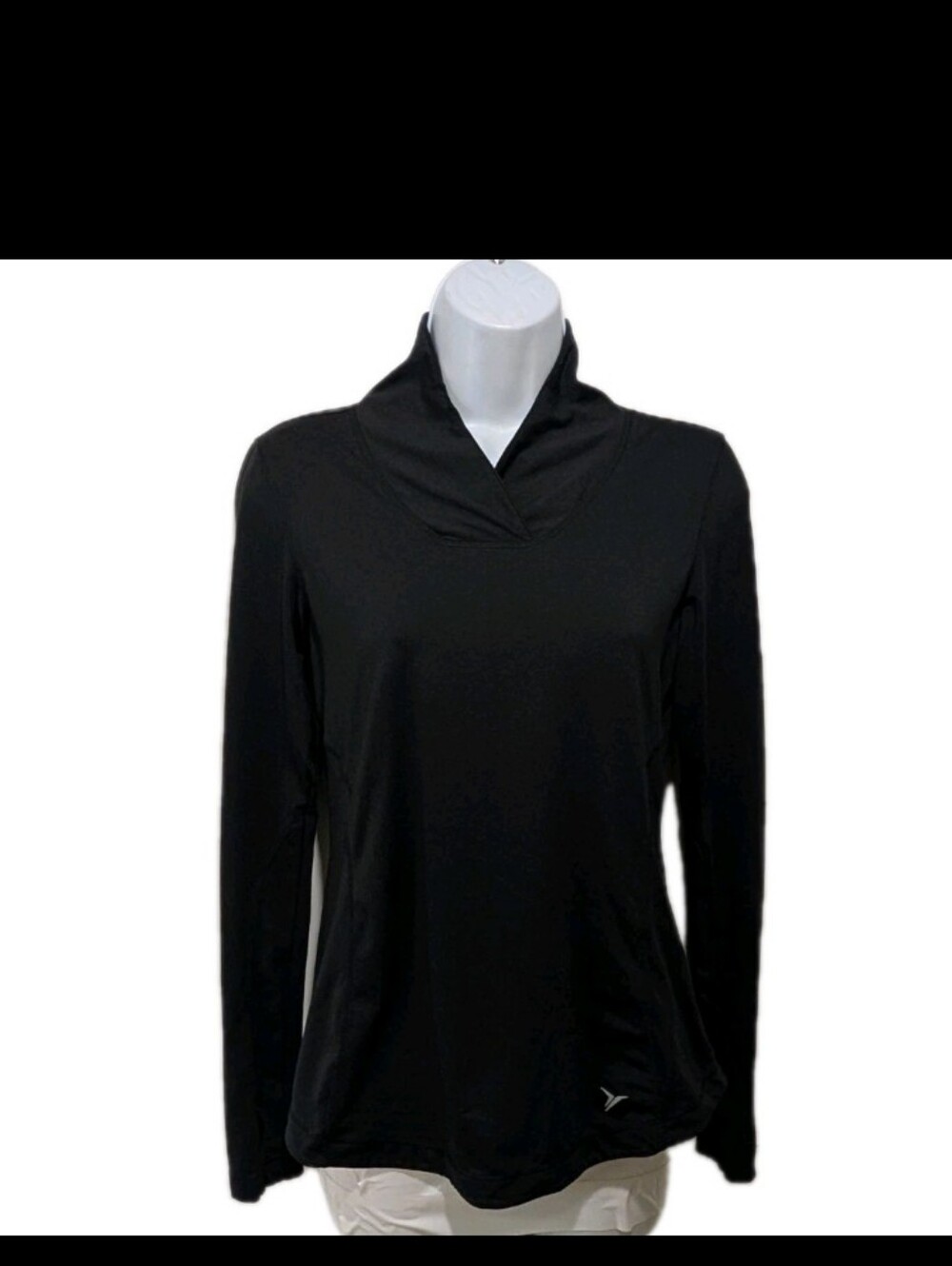 Old Navy Active Pullover Long Sleeve Performance Top S Black #3200